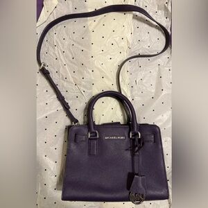 Michael Kors Deep Purple Satchel